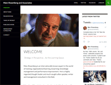 Tablet Screenshot of marcrosenberg.com